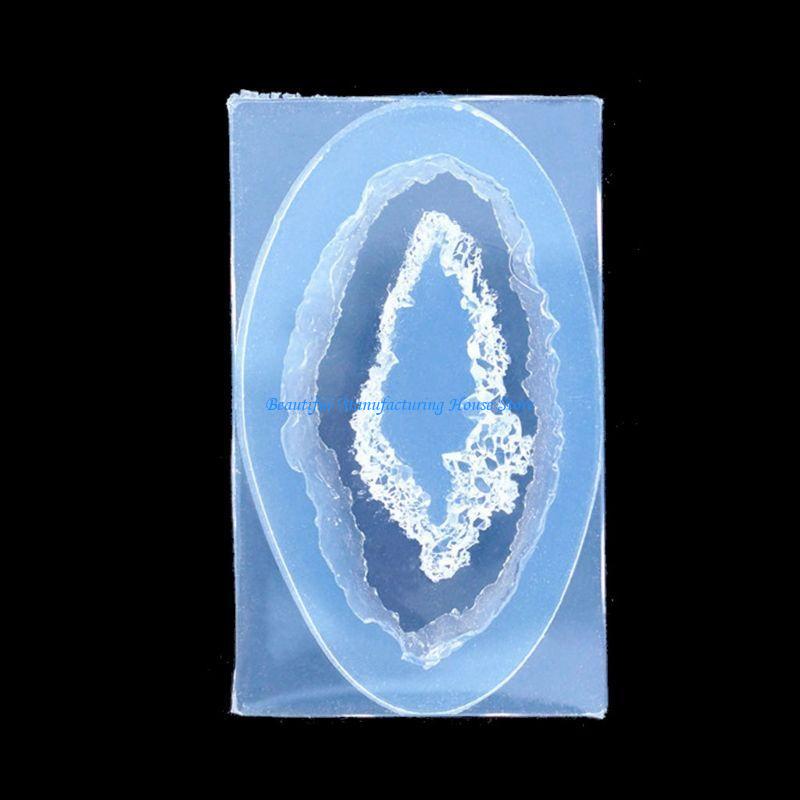 Resin Art Geode - E56A Kuvars Kümesi Kalıp DIY Yapımı