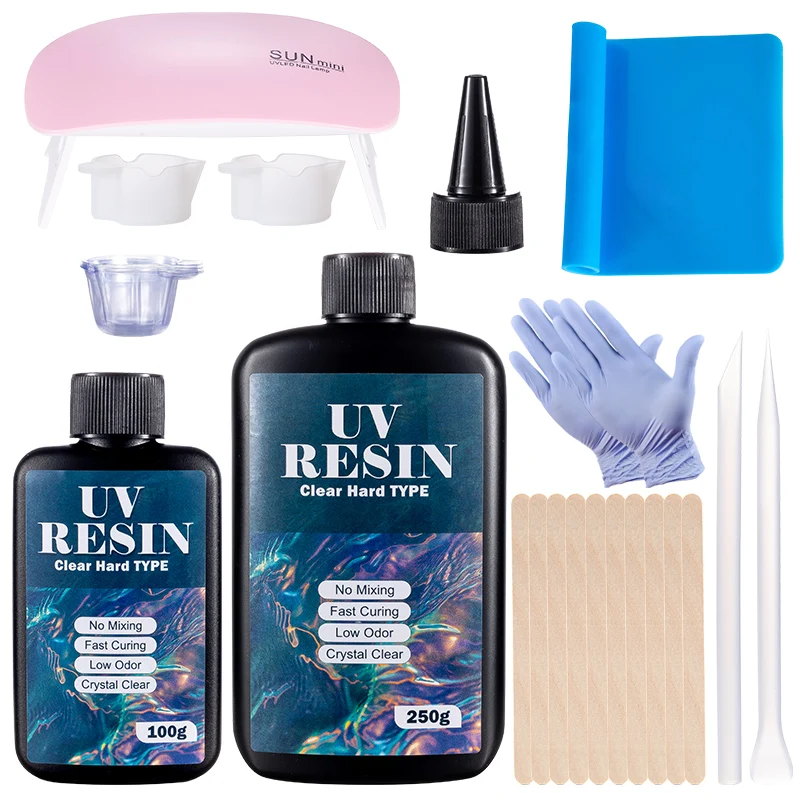 Resin Art Price - Sert UV Reçine Tutkal Seti Hızlı