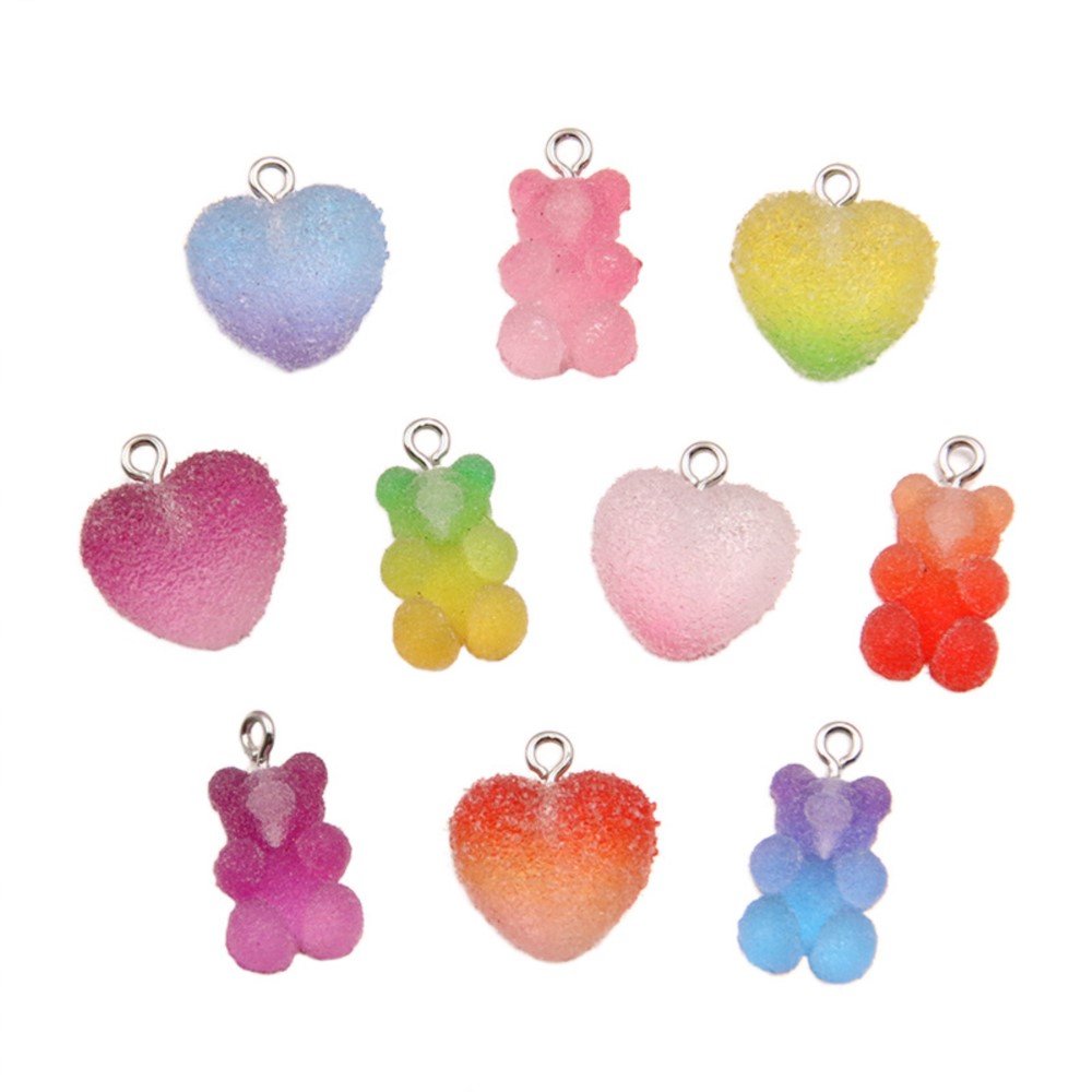 Resin Art Jewellery Kit - 20 adet degrade renk şeker reçine