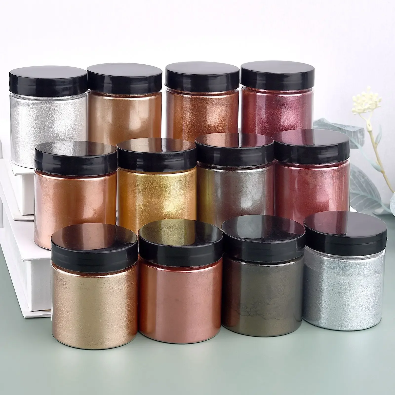 50g/Şişe Metalik Sim Tozu Altı - Glitter Powder Resin incelemesi ve fiyatı