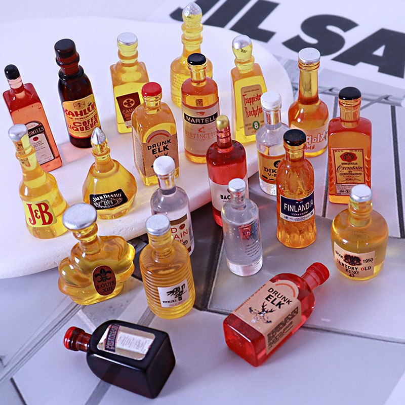 10 adet minyatür Dollhouse şiş - Resin Art Bottle incelemesi ve fiyatı