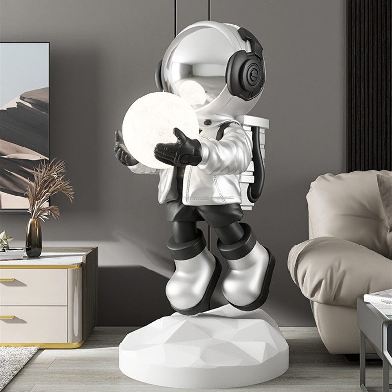 Astronot zemin lambası dekor h - Resin Art On Floor incelemesi ve fiyatı
