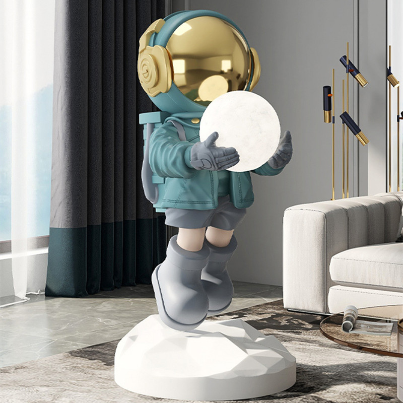 Astronot zemin lambası dekor h - Resin Art On Floor incelemesi ve fiyatı