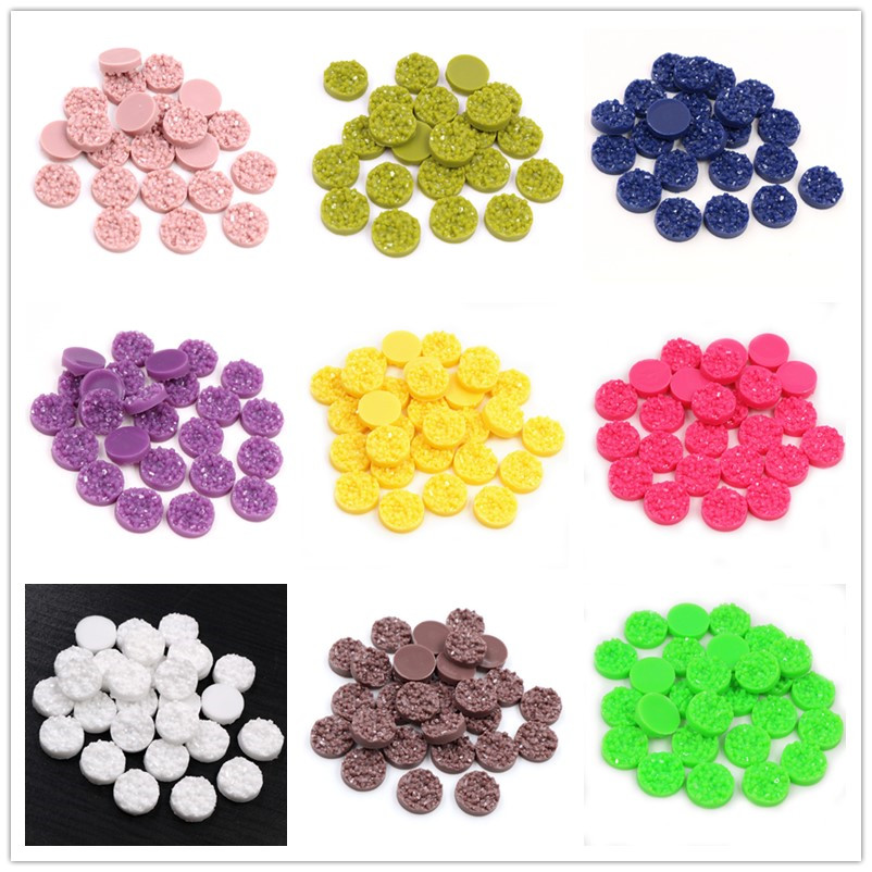 40 adet Reçine Druzy Cabochons - Resin Art Jewellery Kit incelemesi ve fiyatı