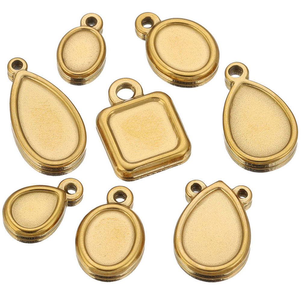 5 adet Paslanmaz Çelik Kare Da - Resin Art Jewellery Kit incelemesi ve fiyatı