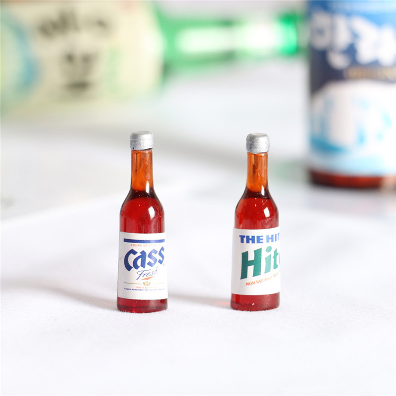 5 adet Dollhouse Mini bira şiş - Resin Art Bottle incelemesi ve fiyatı
