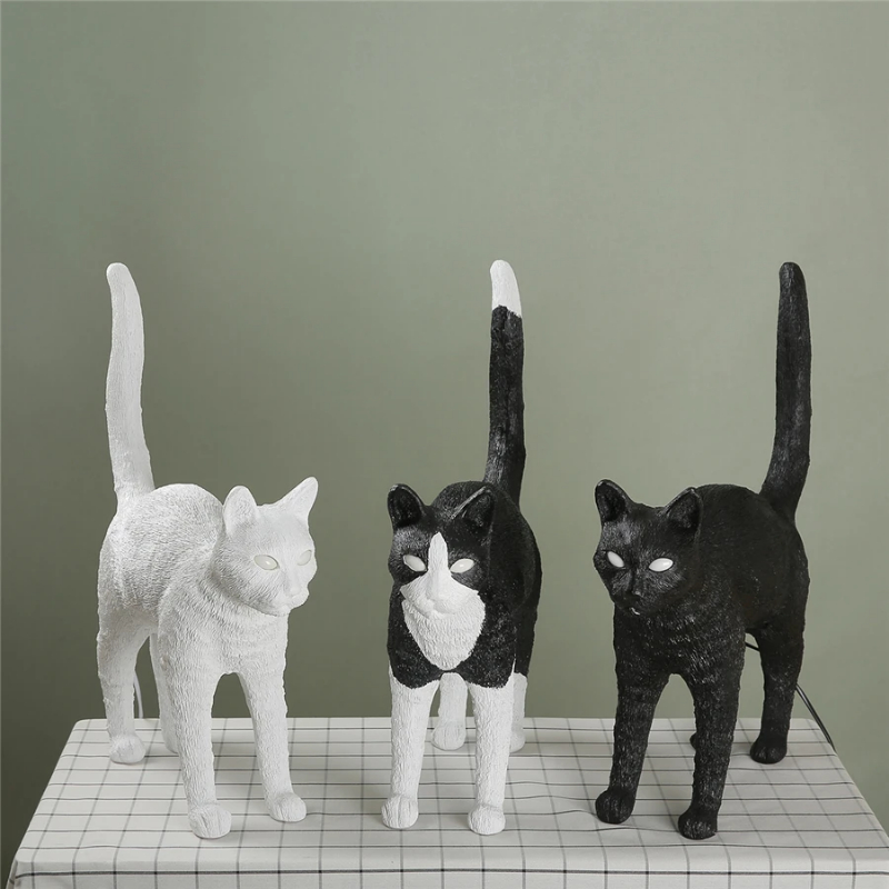 İskandinav kedi masa lambası r - Resin Art On Floor incelemesi ve fiyatı