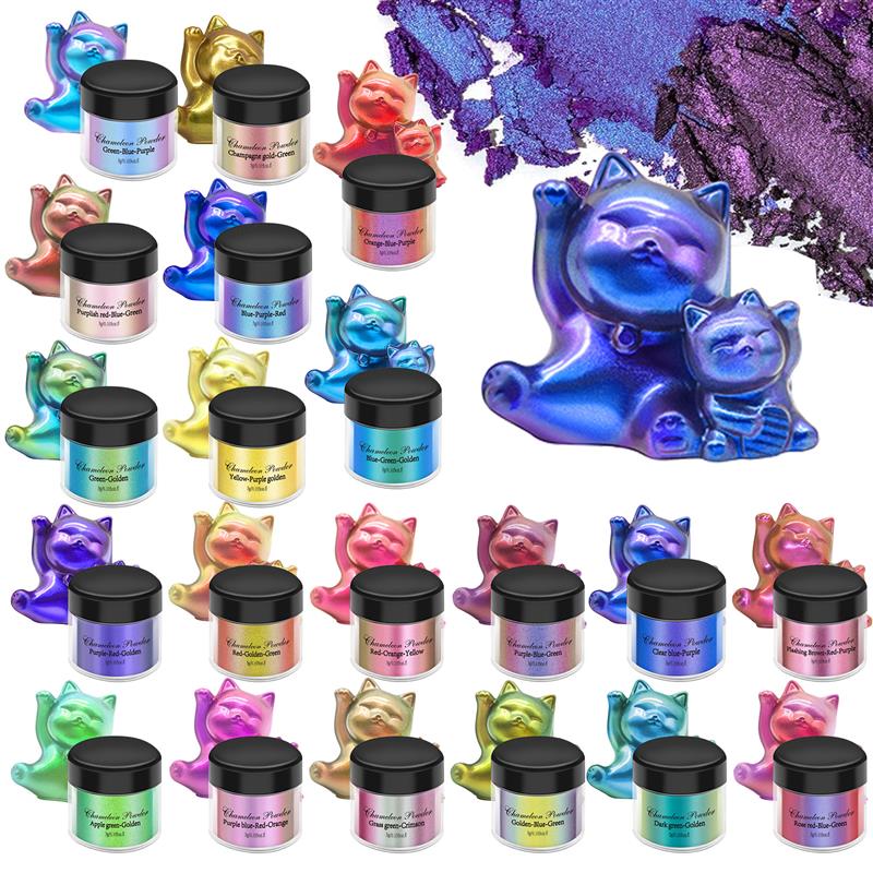 3g ayna chamemunlar reçine Pig - Glitter Powder Resin incelemesi ve fiyatı