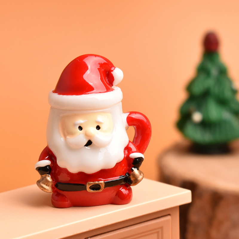 Mini Noel Baba Çay Fincanı Süs - Resin Art And Decor incelemesi ve fiyatı