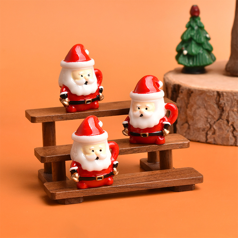Mini Noel Baba Çay Fincanı Süs - Resin Art And Decor incelemesi ve fiyatı