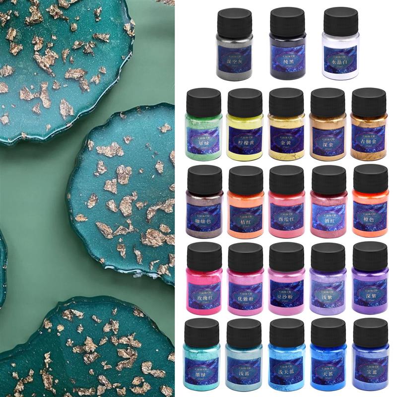 10g/şişe sedefli toz reçine Pi - Resin Art Bottle incelemesi ve fiyatı