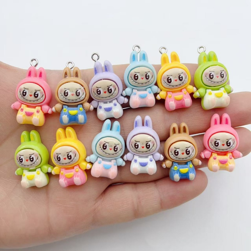 10 adet Kawaii Tavşan Çilek Ev - Resin Art Jewellery Kit incelemesi ve fiyatı