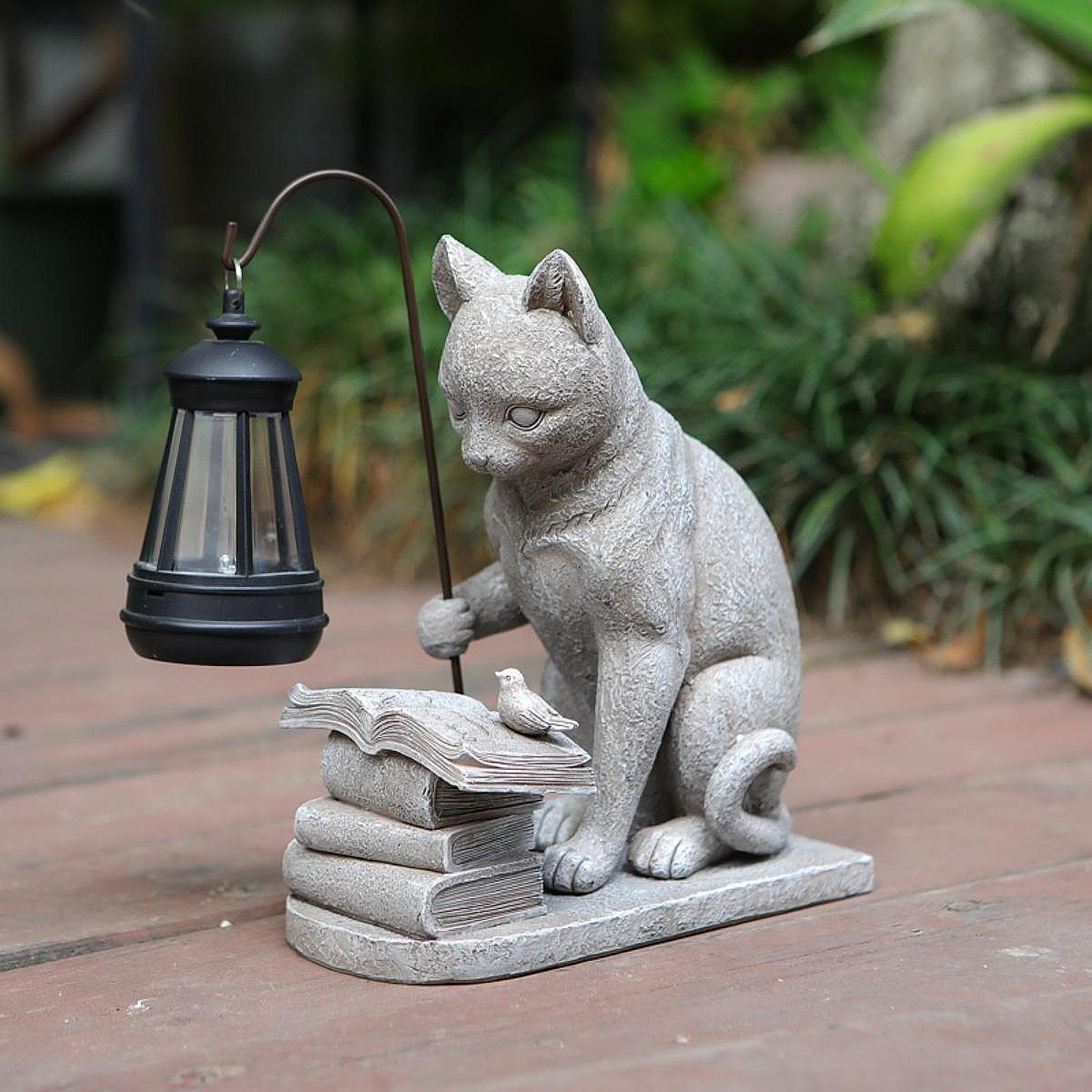 Kedi Güneş Enerjili Bahçe Mini - Resin Art Light incelemesi ve fiyatı