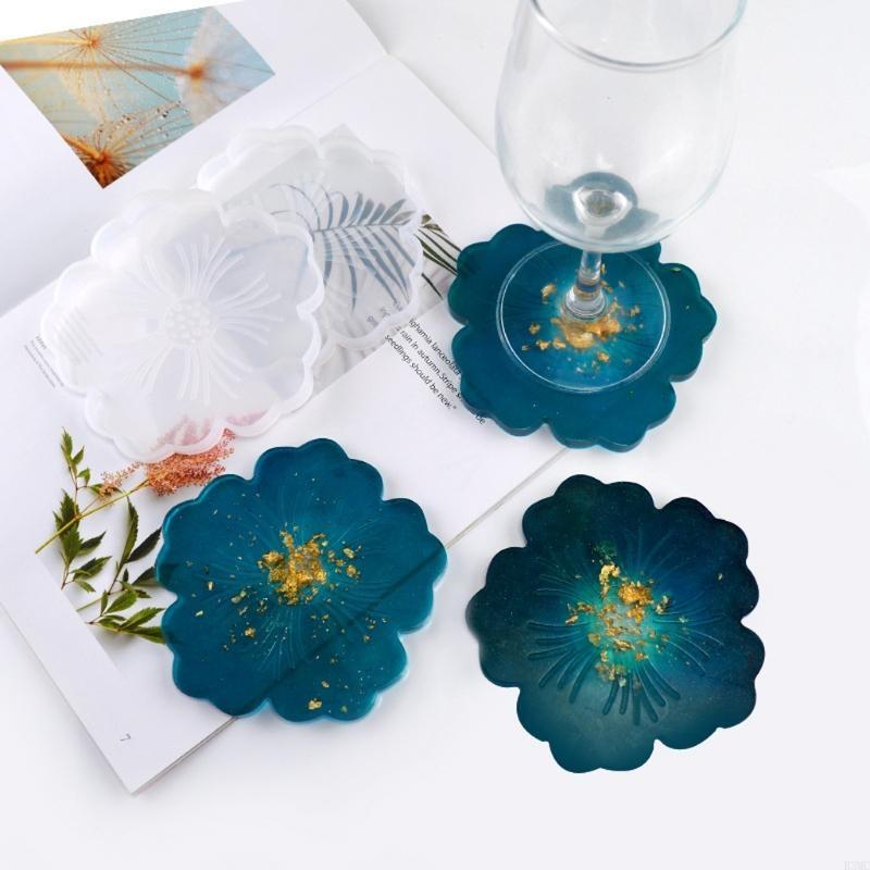 R3mc 2pcs diy çiçek şekli sili - Resin Art Geode incelemesi ve fiyatı
