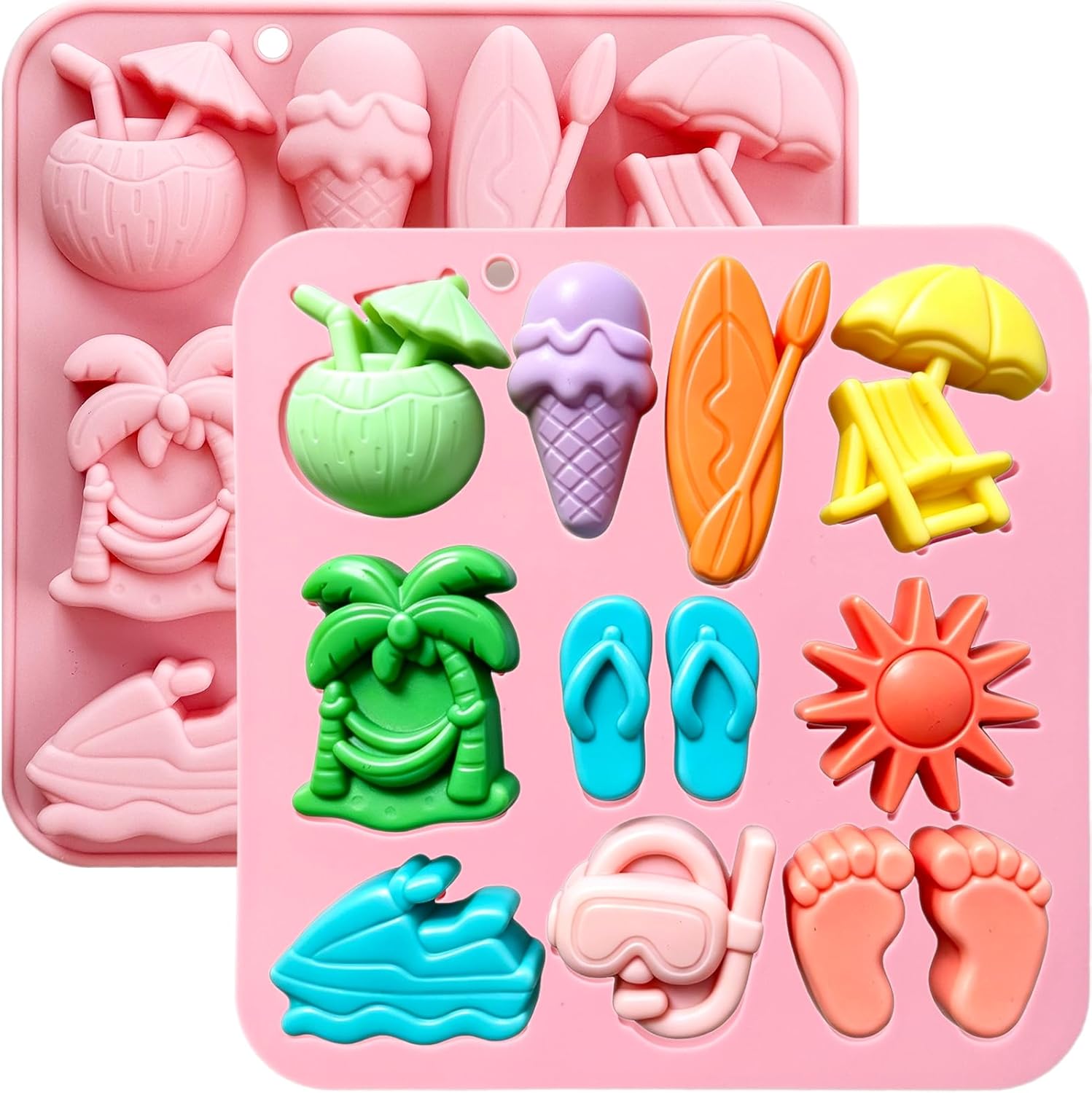 Yaz Plajı Silikon Kalıpları 10 - Resin Art Beach Theme incelemesi ve fiyatı